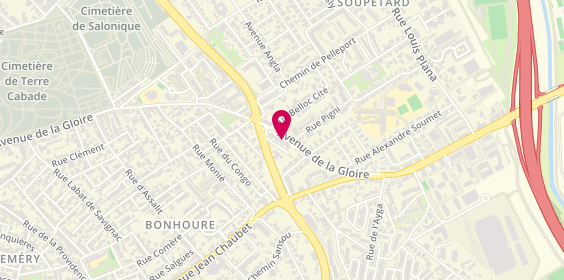Plan de LAURENS Olivier, 174 Avenue de la Gloire, 31500 Toulouse