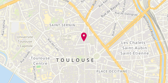 Plan de BELLEFONT Myriam, 61 Rue Alsace Lorraine, 31000 Toulouse