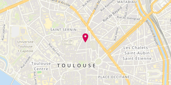 Plan de BOUCHET Laure, 67 Rue d'Alsace Lorraine, 31000 Toulouse