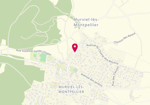 Plan de CONNIN Sophie, 17 Route de Bel Air, 34570 Murviel-lès-Montpellier