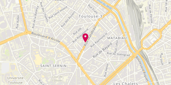 Plan de THIRION Charlotte, 11 Rue Matabiau, 31000 Toulouse