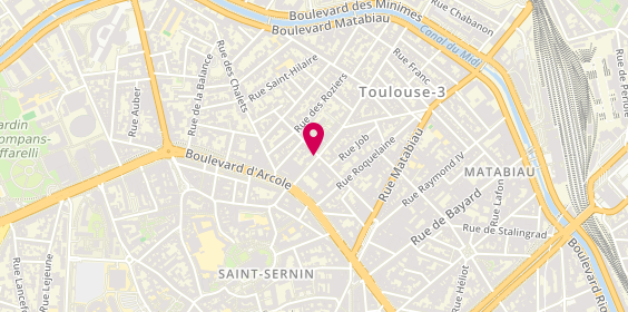 Plan de GALEY Myriam, 15 Rue de la Concorde, 31000 Toulouse