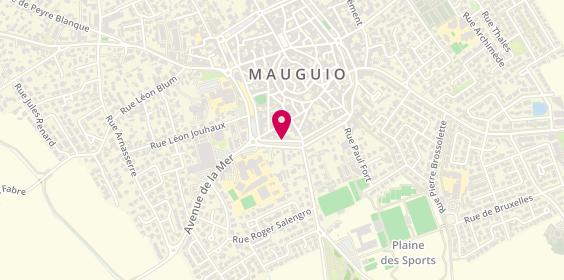 Plan de MARTIN Alix, 386 Boulevard de la Liberté, 34130 Mauguio