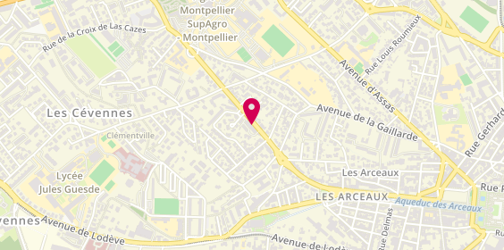 Plan de NIEL Juliette, Bâtiment C8 Citymed
31 Ter Avenue Ecole Agriculture G Buch, 34000 Montpellier