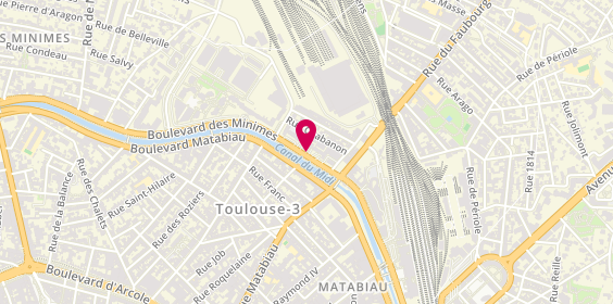 Plan de BURET Sophie, 6 Boulevard des Minimes, 31200 Toulouse