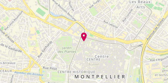 Plan de MAHIEU Fanny, 36 Rue Cardinal de Cabrières, 34000 Montpellier