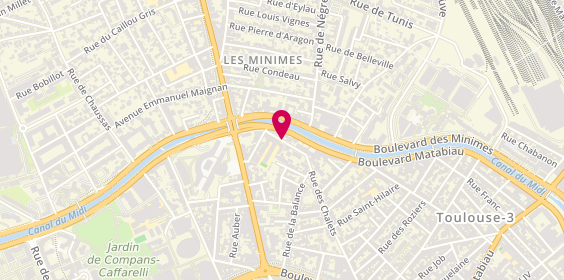 Plan de VIGREUX Magali, 94 Rue des Chalets, 31000 Toulouse