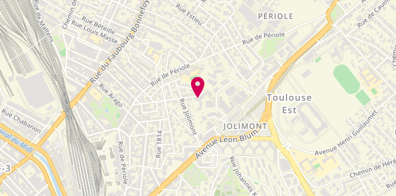 Plan de DORLEANS Catherine, 32 Rue Noemie Dessalles, 31500 Toulouse