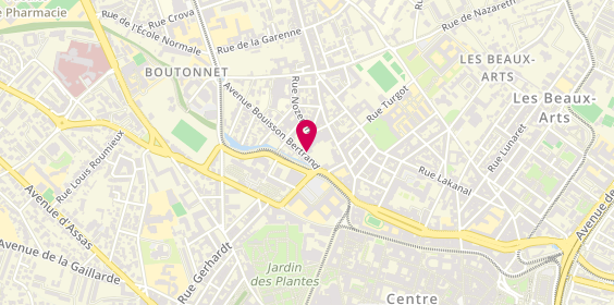 Plan de GONDARD Aurélie, 24 Avenue Bouisson Bertrand, 34000 Montpellier
