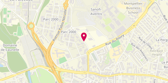 Plan de SEGALEN GALLIER GWENOLA, Cabinet Medical
443 Rue Favre de Saint Castor, 34080 Montpellier
