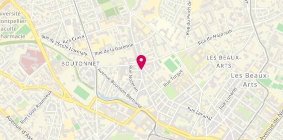 Plan de COMBE Evelyne, Les Hauts de Boutonnet
28 Avenue Professeur Grasset, 34090 Montpellier