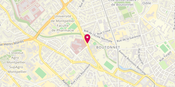 Plan de BOISSIER Eléonore, 12 Avenue Charles Flahault, 34090 Montpellier