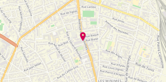 Plan de JONES Camille, Appt 41
93 Avenue des Minimes, 31200 Toulouse
