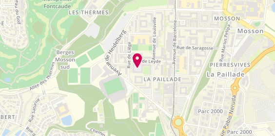 Plan de HAOUR Caroline, 85 Square le Trident
Bâtiment 13 Appt 173
195 Rue de Leyde, 34080 Montpellier