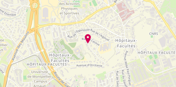 Plan de Occitanie des Petits, Occitanie des Petits
Residence Bernard de Vent
40 Rue Claude Nougaro, 34090 Montpellier