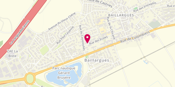 Plan de BOYER TERUEL PATRICIA, Résidence parc Ballius
430 Rue des Ecoles, 34670 Baillargues
