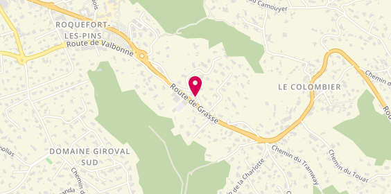 Plan de BAUZA Charlotte, 4061 Route Départementale 2085, 06330 Roquefort-les-Pins