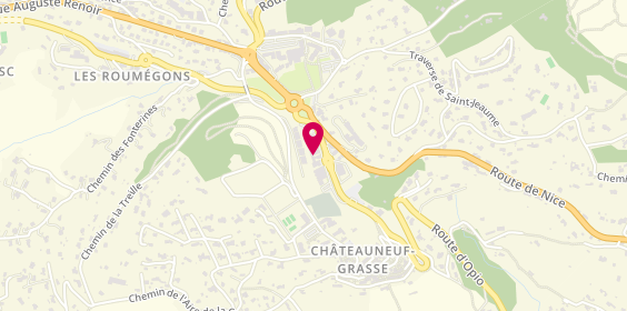 Plan de CAPPELLUTI Sabine, Zone Aménagement de la Mousquette, 06740 Chateauneuf De Grasse