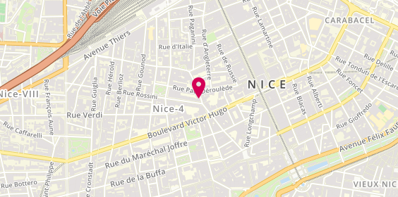 Plan de DELHOUM Elodie, 15 Rue Alphonse Karr, 06000 Nice