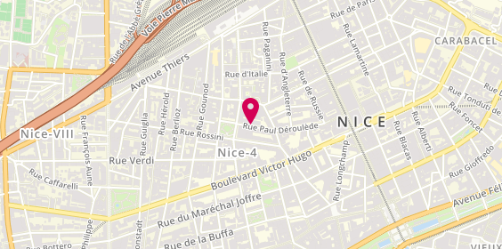 Plan de STALENQ Léa, 36 Rue Paul Déroulède, 06000 Nice
