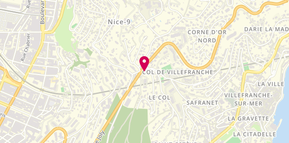 Plan de ALMAN Alina, Chemin du Fort du Mont Alban, 06300 Nice