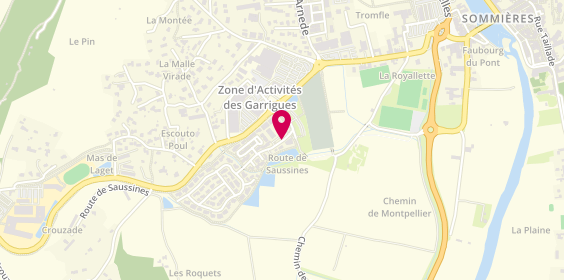 Plan de CLOPIER Armony, 1 Avenue Louis Aragon
Zone Aménagement Les Hauts de Saint Laze, 30250 Sommières
