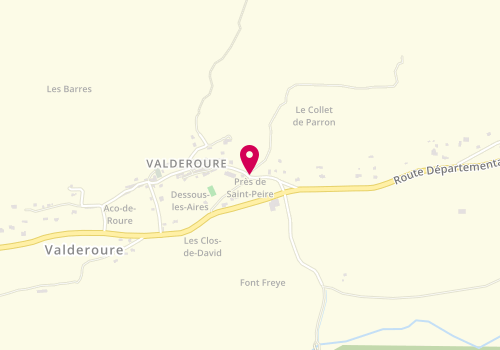 Plan de PARODI Caroline, Maison de Sante Rurale
Chemin du Collet de Parron, 06750 Valderoure