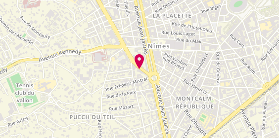 Plan de LOPEZ Nathalie, 18 Rue de Verdun, 30900 Nîmes