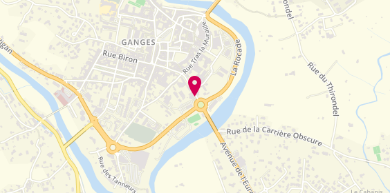 Plan de ALLONCLE Stéphanie, 24 Avenue Louis Pasteur, 34190 Ganges