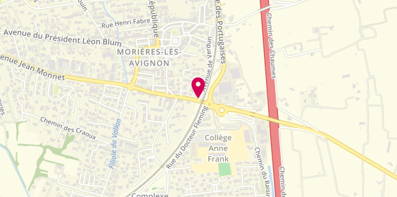 Plan de SINARD FERY Marion, 342 Avenue de Verdun, 84310 Morières-lès-Avignon