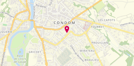 Plan de NIQUET Martine, 27 Boulevard Clemenceau, 32100 Condom