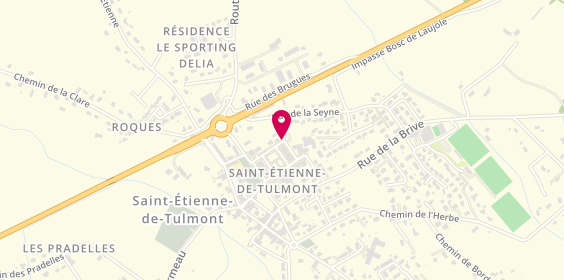 Plan de DOUBLECOURT Gwladys, 17 Rue de la Seyne, 82410 Saint-Étienne-de-Tulmont