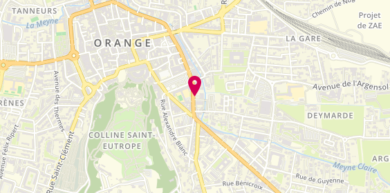 Plan de GIRAULT ANNE LAURE, 795 Boulevard Edouard Daladier, 84100 Orange