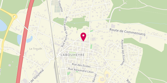Plan de ROQUEBERT Laurence, 203 Rue Marc Mougneres, 40210 Labouheyre