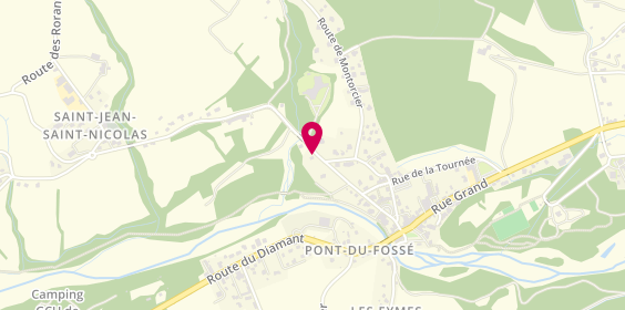Plan de KELLERMANN Marion, Maison de Sante
Pont du Fosse
Route de Saint Jean, 05260 Saint-Jean-Saint-Nicolas