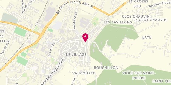 Plan de DELORGE Christelle, 5 Rue Vaucourte, 26270 Loriol-sur-Drôme