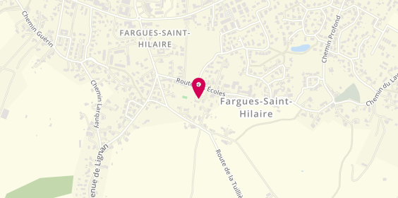 Plan de BONNETON Aline, 10 Route Route des Ecoles, 33370 Fargues-Saint-Hilaire