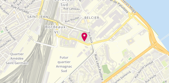Plan de GAQUIERE Madeleine, Appartement 424
66 Rue d'Armagnac, 33800 Bordeaux