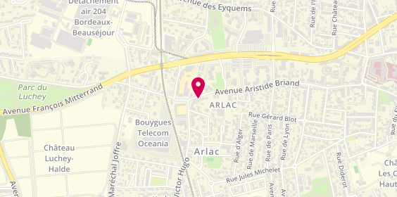 Plan de BOURGUET Caroline, 128 Avenue Aristide Briand, 33700 Mérignac