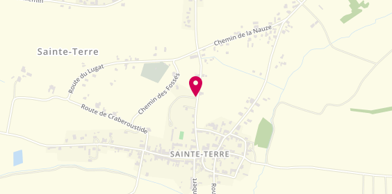 Plan de MALLIER Florane, 1 Route de Saint Pey d'Armens, 33350 Sainte-Terre