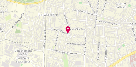 Plan de LOUIS ROGER Estelle, 137 Bis Rue Paul Doumer, 33700 Mérignac