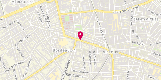 Plan de FOUJOLS Victoire, 46 Cours Aristide Briand, 33000 Bordeaux