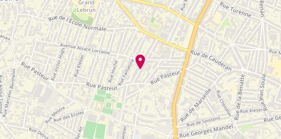 Plan de RONDENAY Delphine, 54 Rue de l'Hermitage, 33200 Bordeaux