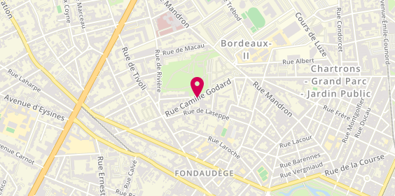 Plan de SANDELIS Marianne, 232 Rue Camille Godard, 33000 Bordeaux