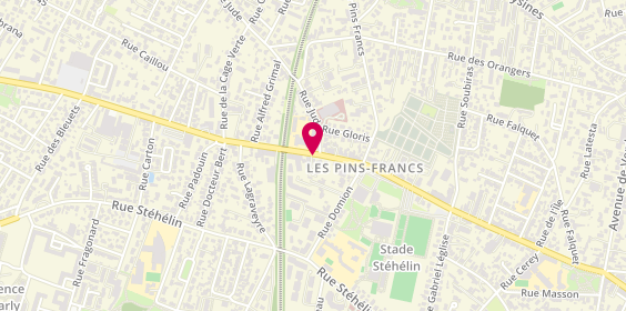 Plan de SEJOURNE Delphine, de Tassigny
423 Avenue du Maréchal de Lattre, 33200 Bordeaux