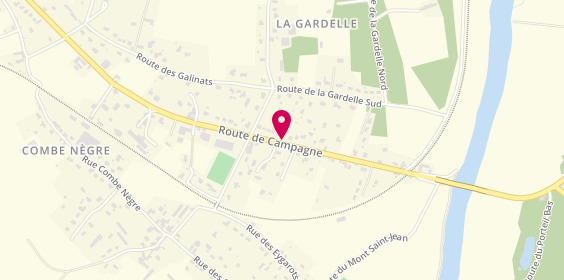 Plan de OLOMBEL Gilles, Cab Sibelet
Route de Campagne
Terre de Fontenille, 24260 Le Bugue
