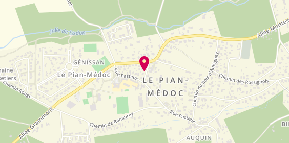 Plan de ALVES Caroline, Rue Victor Hugo, 33290 Le Pian-Médoc