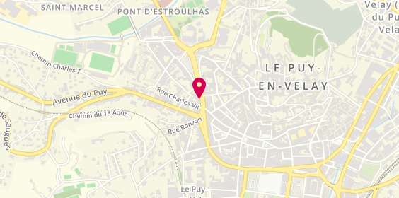 Plan de CHEVALIER Muriel, Residence le Pompadour
13 Boulevard Carnot, 43000 Le Puy-en-Velay