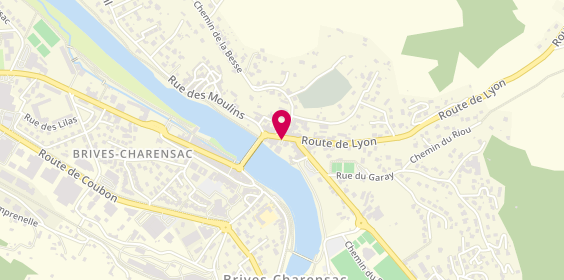 Plan de CARLIER Julie, 10 Route de Lyon, 43700 Brives-Charensac