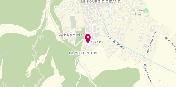 Plan de GAUTHIER Ivanne, 40 Rue Humbert, 38520 Le Bourg-d'Oisans